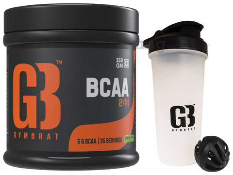 Gym Brat BCAA 2:1:1 with Shaker Powder Green Apple