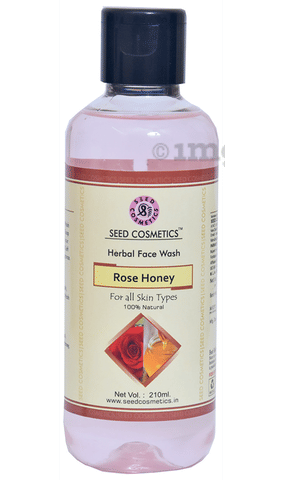 Seed Cosmetics Rose Honey Herbal Face Wash