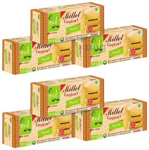 Gud Mom Foxtail Millet Cookies (80gm Each)