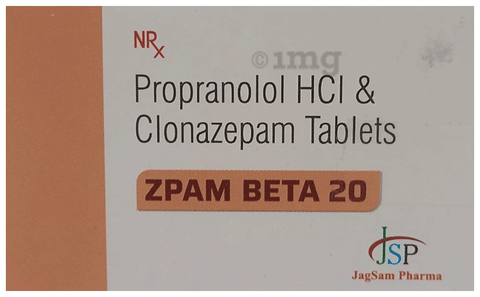 Zpam Beta 20 Tablet