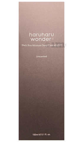 Haruharu Wonder Black Rice Moisture Deep Cleansing Oil