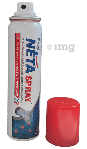 NetaSpray Quick Relief from Muscle &amp; Joint Pain (55gm Each)