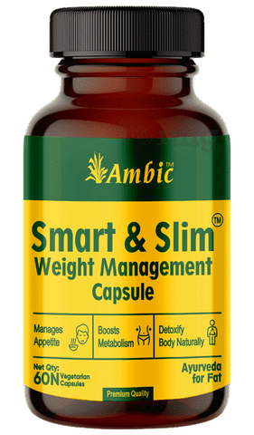 Ambic Smart &amp; Slim Vegetarian Capsule (60 Each)