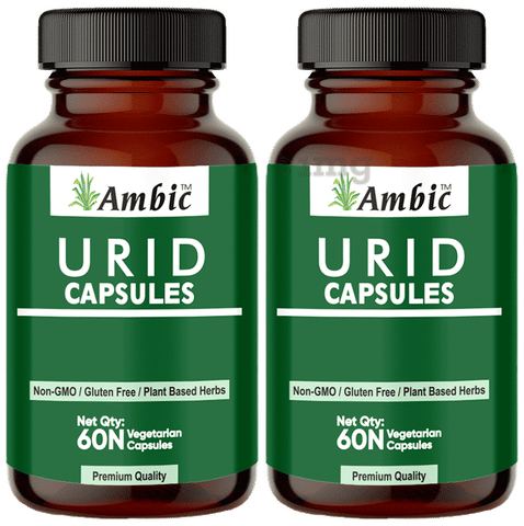 Ambic Urid Vegetarian Capsule (60 Each)