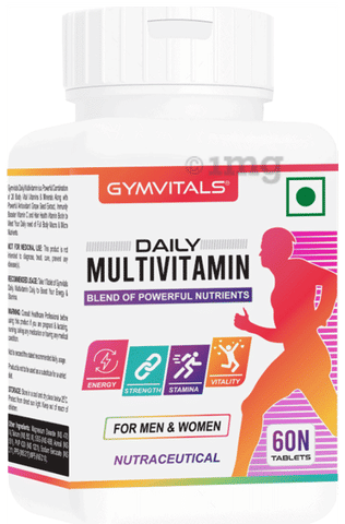 Gymvitals Daily Multivitamin Tablet