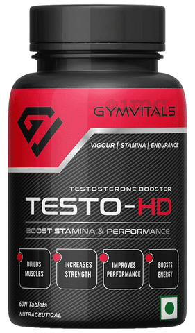 Gymvitals Testo-HD Testosterone Booster Tablet
