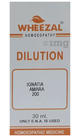Wheezal Ignatia Amara Dilution 200