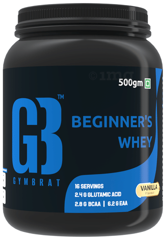 Gym Brat Beginner's Whey Powder Vanilla