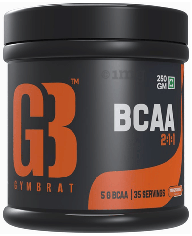 Gym Brat BCAA 2:1:1 Powder Tangy Orange