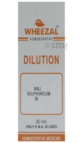 Wheezal Kali Sulphuricum Dilution 30