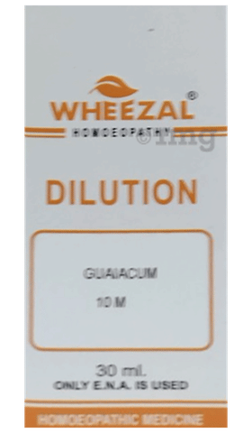 Wheezal Guaiacum Dilution 10M