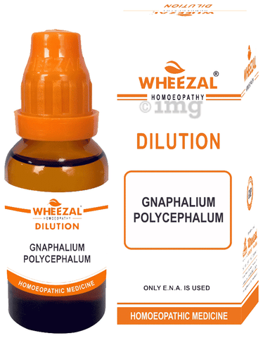 Wheezal Gnaphalium P. Dilution 50M