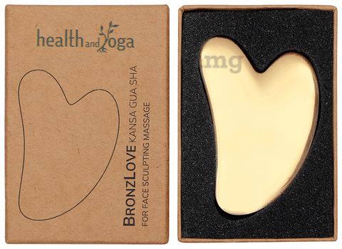 HealthAndYoga BronzLove (Kansa) Gua Sha Massage Tool