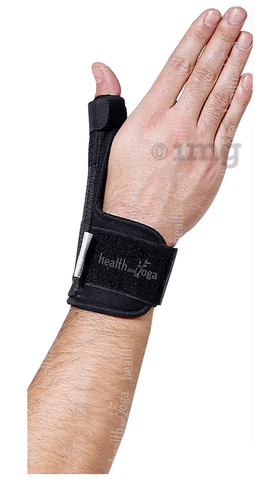 HealthAndYoga GuardNHeal Thumb Spica Splint Medium