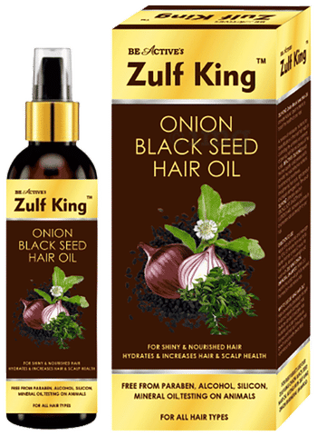 Zulf King Onion Black Seed Hair Oil