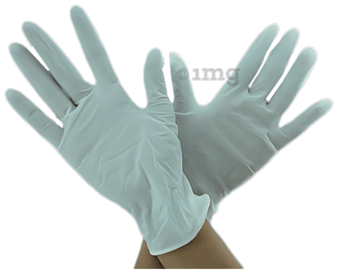 Bos Medicare Surgical Medical Grade 4G All-Purpose Latex Examination Hand Glove Powdered Small