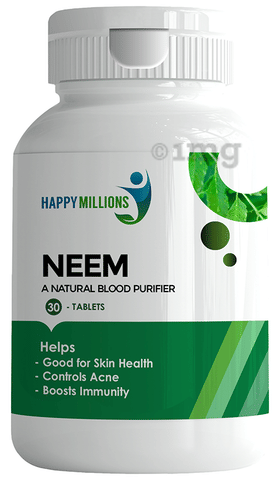 Happy Millions Neem Tablet | Skin Care