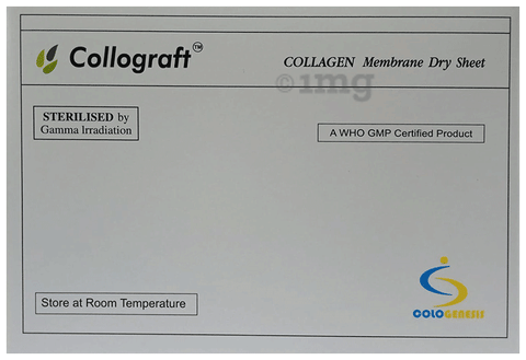 Buy Cologenesis Collograft Collagen Membrane Dry Sheet Dressing Online, Vie