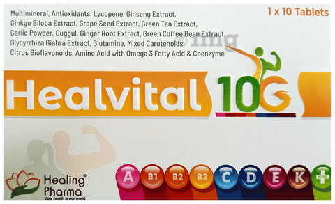 Healing Pharma Healvital 10 G Tablet