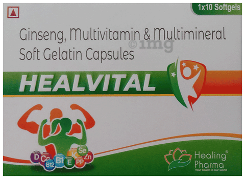 Healing Pharma Healvital Soft Gelatin Capsule