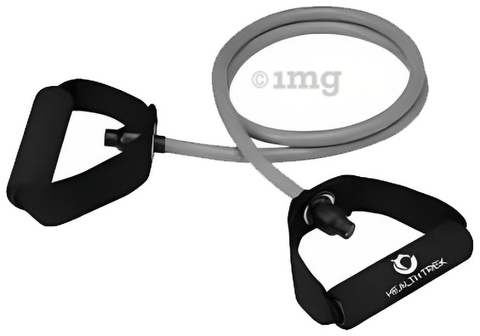 Healthtrek Single Toning Resistance Tube Dark Green 50 Lbs