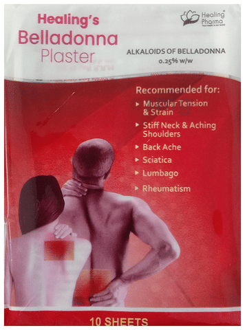 Healing Pharma Healing Belladona Plaster