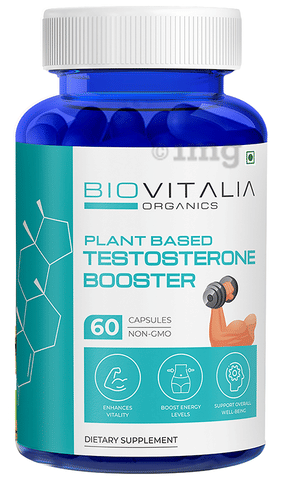 Biovitalia Organics Plant Based Testosterone Booster 1000mg Capsule