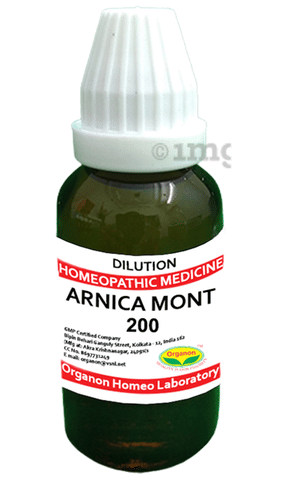 Organon Arnica Mont Dilution 200