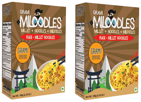 Grami Superfoods Millet Noodles (180gm Each) Ragi