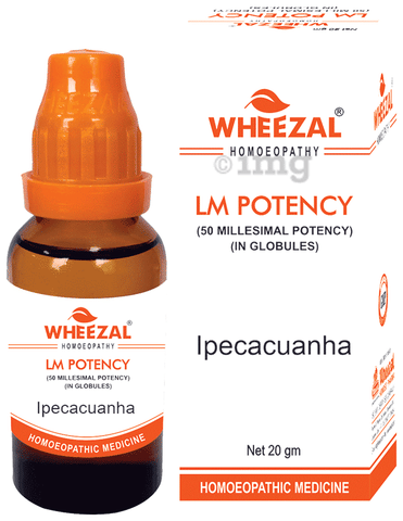 Wheezal Ipecacuanha Globules 0/12 LM