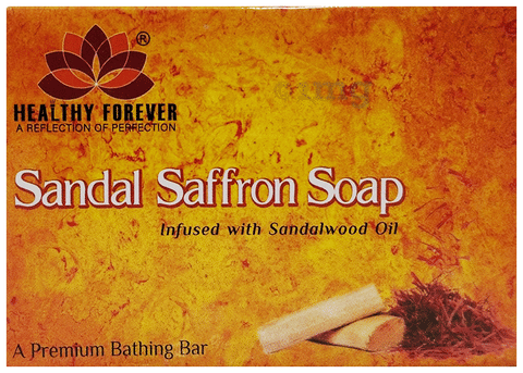 Healthy Forever Sandal Saffron Soap