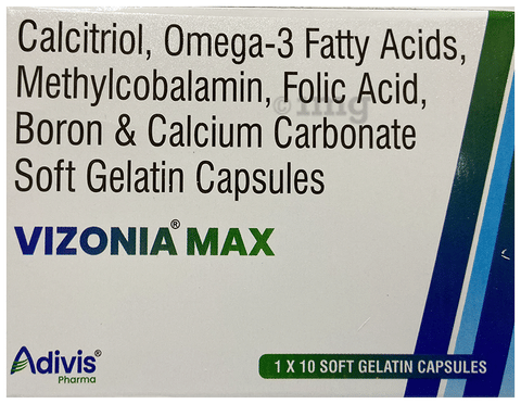 Vizonia Max Soft Gelatin Capsule