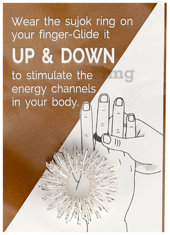 HealthAndYoga Acupressure Finger Ring