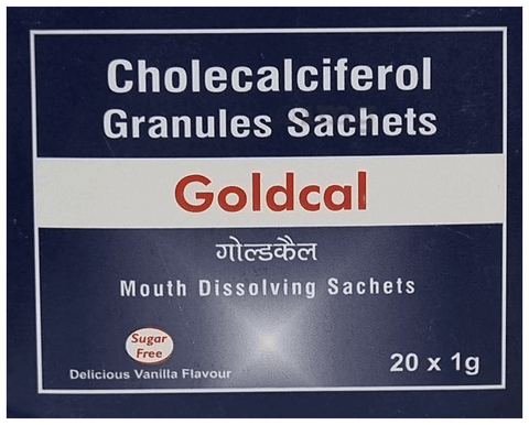 Goldcal Sachet Delicious Vanilla Sugar Free