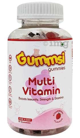 Gummsi Multivitamin Gummies Strawberry