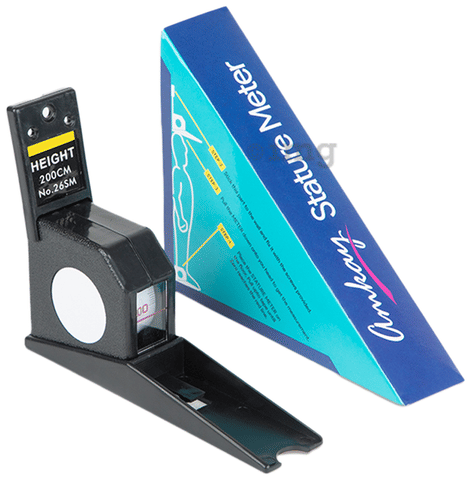 Amkay Stature Meter | Wall Mounted Growth | for Accurate Height Measurements | 200cm