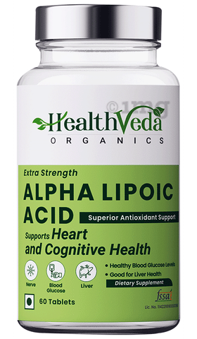 Health Veda Organics Alpha Lipoic Acid Tablet