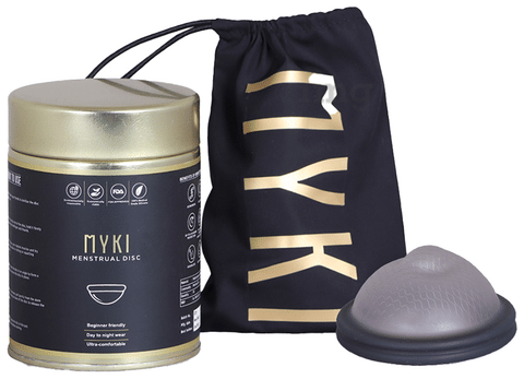MYKI Silicon Perfect Soft Menstrual Disc Black Small