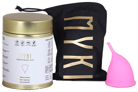 MYKI Silicon Gen Z Mentrual Cup Pink Small