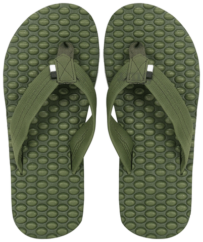 Doctor Extra Soft D30 Ortho Care House Flip-Flop Slipper for Women Olive 6