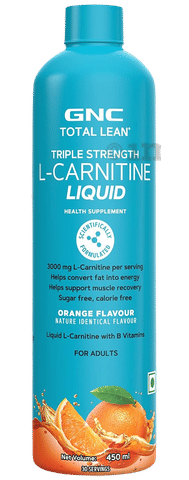GNC L-Carnitine Liquid Strawberry Kiwi