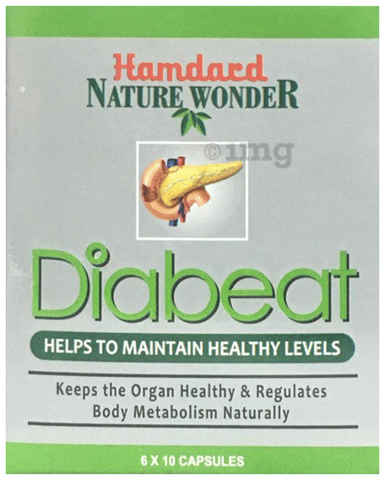 Hamdard Diabeat Capsules (60 Each)