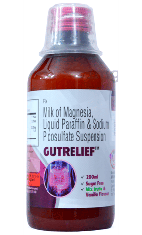 Gutrelief Oral Suspension Mix Fruit &amp; Vanilla Sugar Free