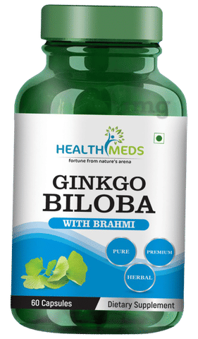 Healthmeds Ginkgo Biloba with Brahmi Capsule