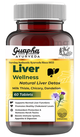 Guapha Ayurveda Liver Wellness Tablet