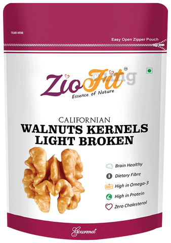 Happilo Ziofit Californian Walnut Kernels Light Broken Buy 1 Get 1 Free