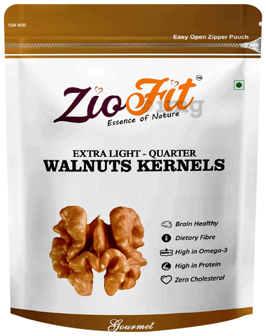 Happilo Ziofit Extra Light Quarter Walnut Kernels Buy 1 Get 1 Free
