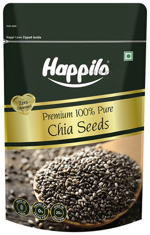 Happilo Premium Raw Authentic Chia Seeds