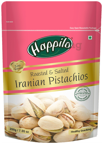 Happilo Roasted &amp; Salted Iranian Pistachios
