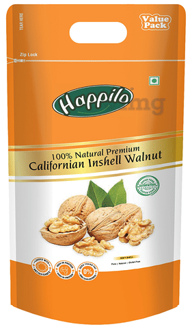 Happilo 100% Natural Californian Inshell Walnut Kernels
